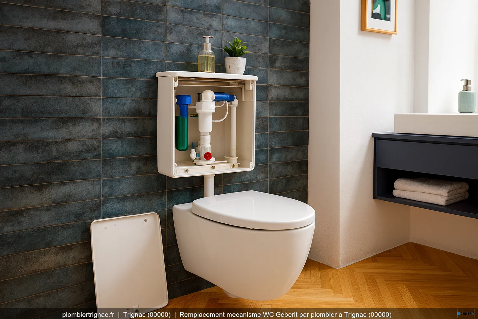 Mecanisme Wc Geberit Trignac 00000 - Plombier Trignac (44570) | plombiertrignac.fr